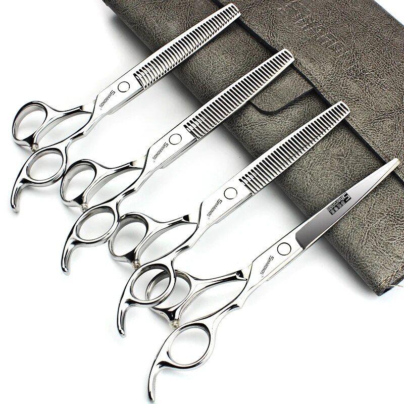 professional hairdressing scissors set precision hair cutting & thinning shears, japanese steel