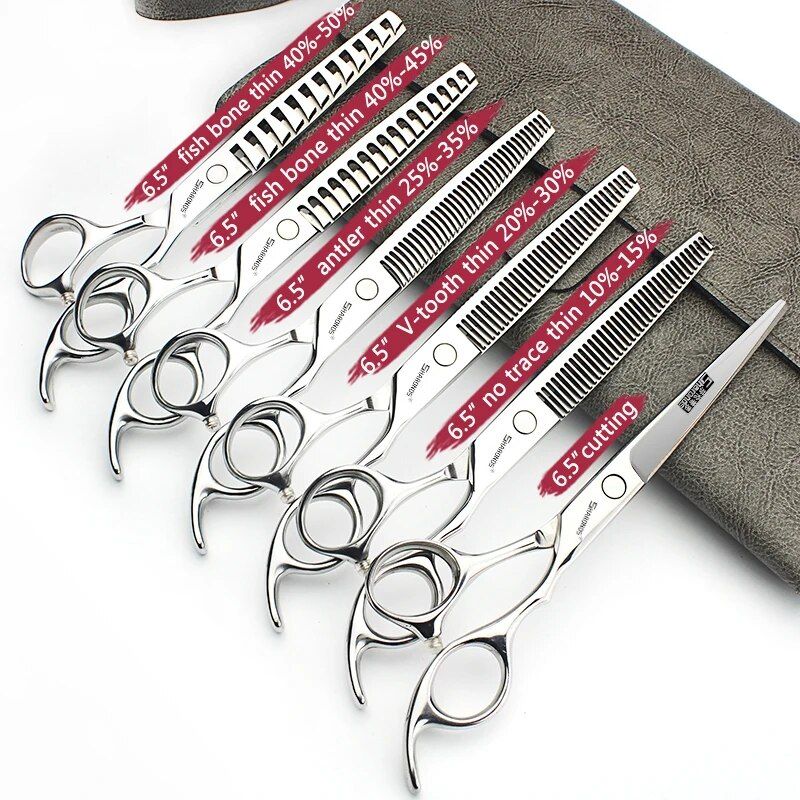 professional hairdressing scissors set precision hair cutting & thinning shears, japanese steel