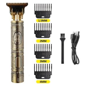 multi purpose high efficiency hair trimmer usb rechargeable, cordless, professional precision