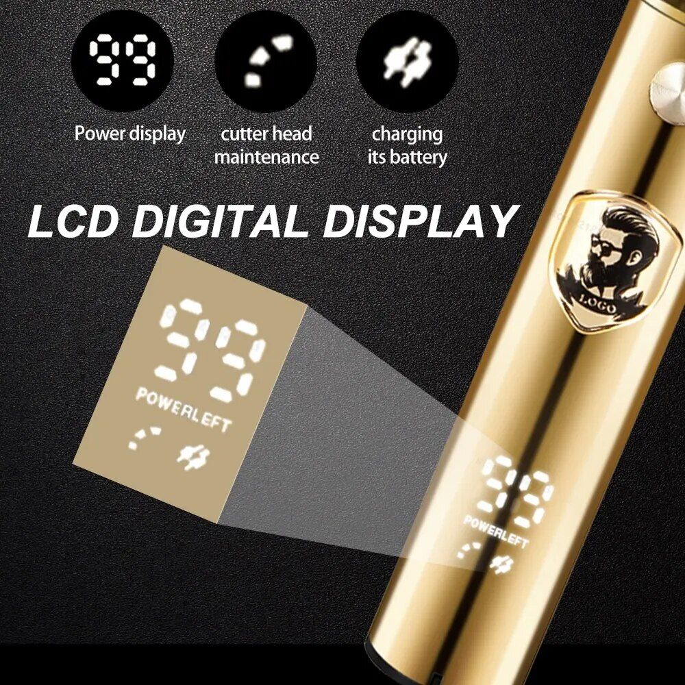 multi purpose high efficiency hair trimmer usb rechargeable, cordless, professional precision