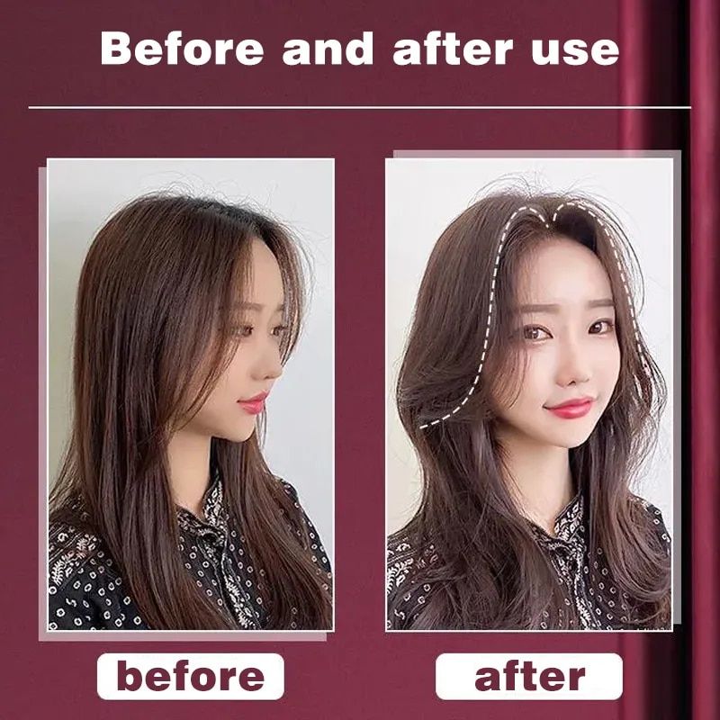 effortless style 2 in 1 hair root fluffy clips and rollers compact, non slip hair styling accessories