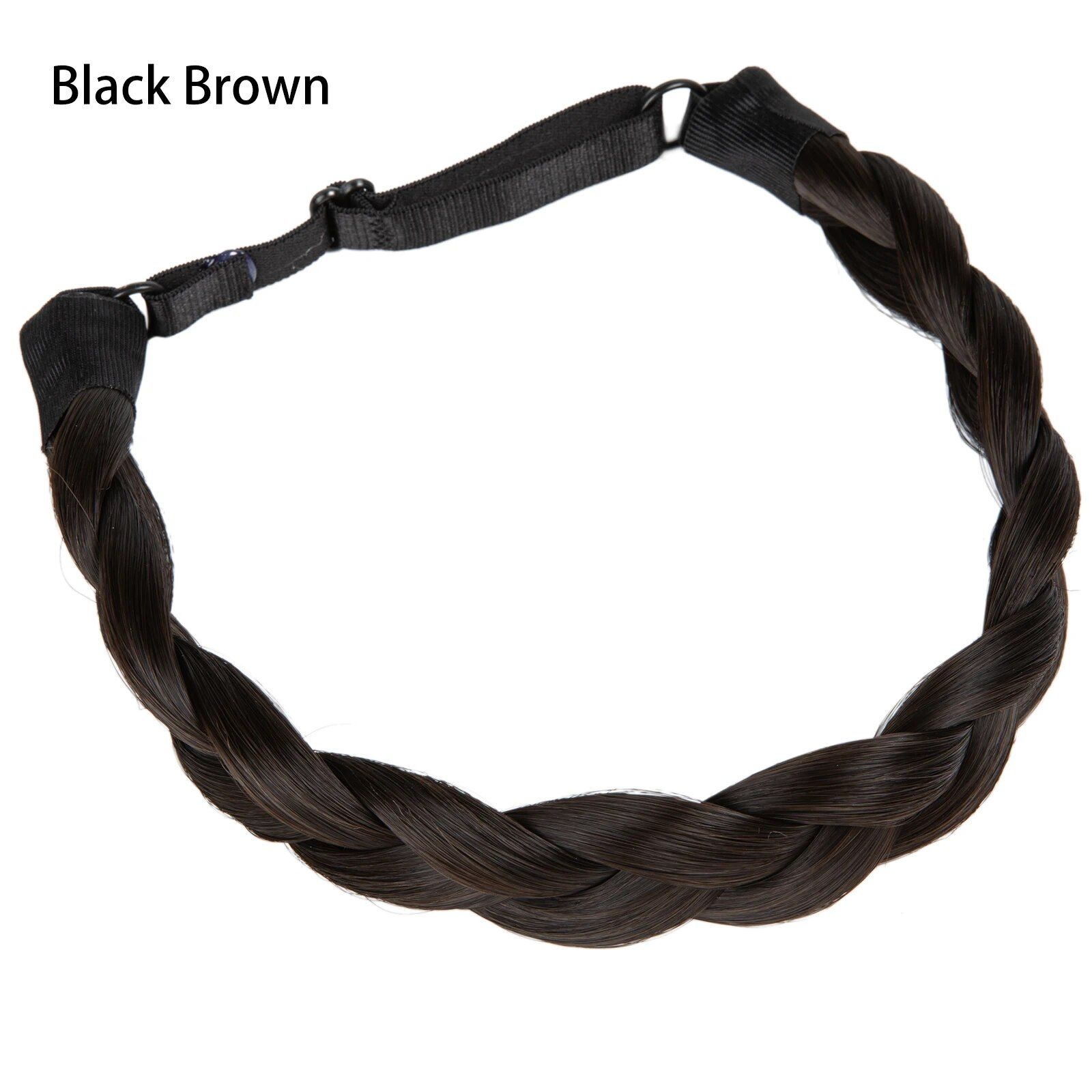 Three Braid Black Brown