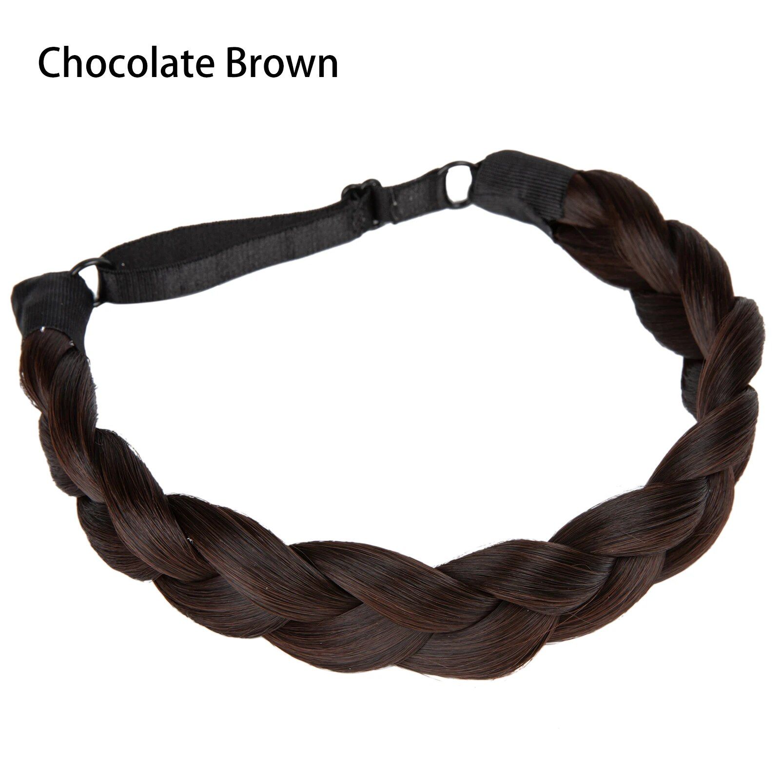 Three Braid Chocolate Brown