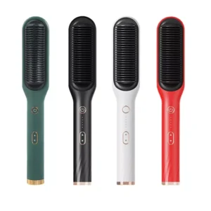 quick heat multifunctional hair straightening brush