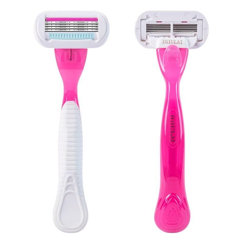 deluxe safety razor set for women ultra precise bikini & body hair removal