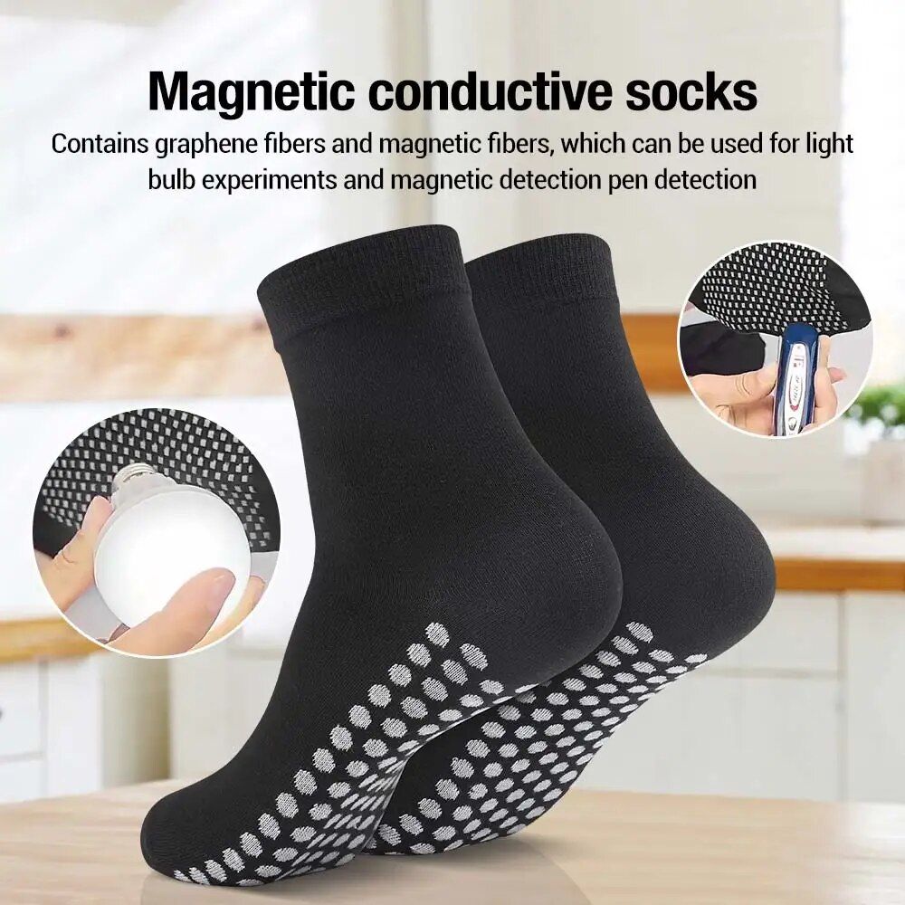 graphene infused magnetic anti fatigue socks for men & women