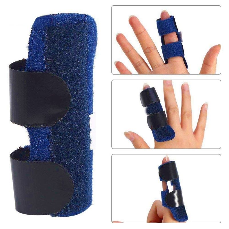 adjustable finger splint for pain relief and support