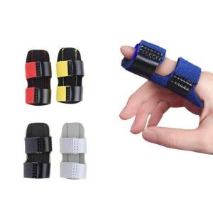 adjustable finger splint for pain relief and support