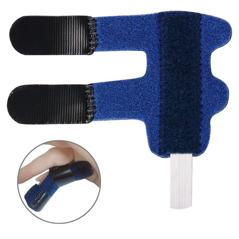 adjustable finger splint for pain relief and support