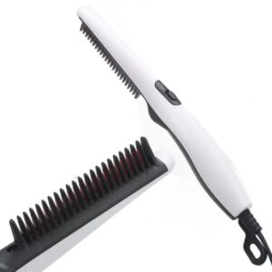 men's quick styler: electric hair & beard straightening comb