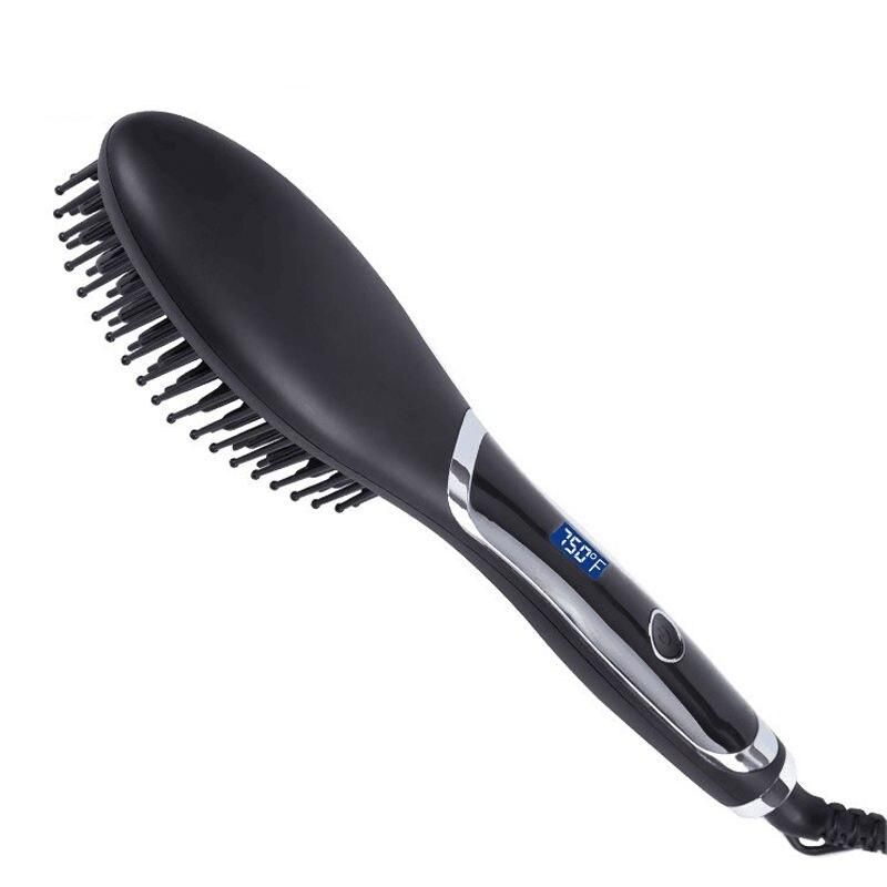 electric hot comb straightener & curler for wet and dry hair