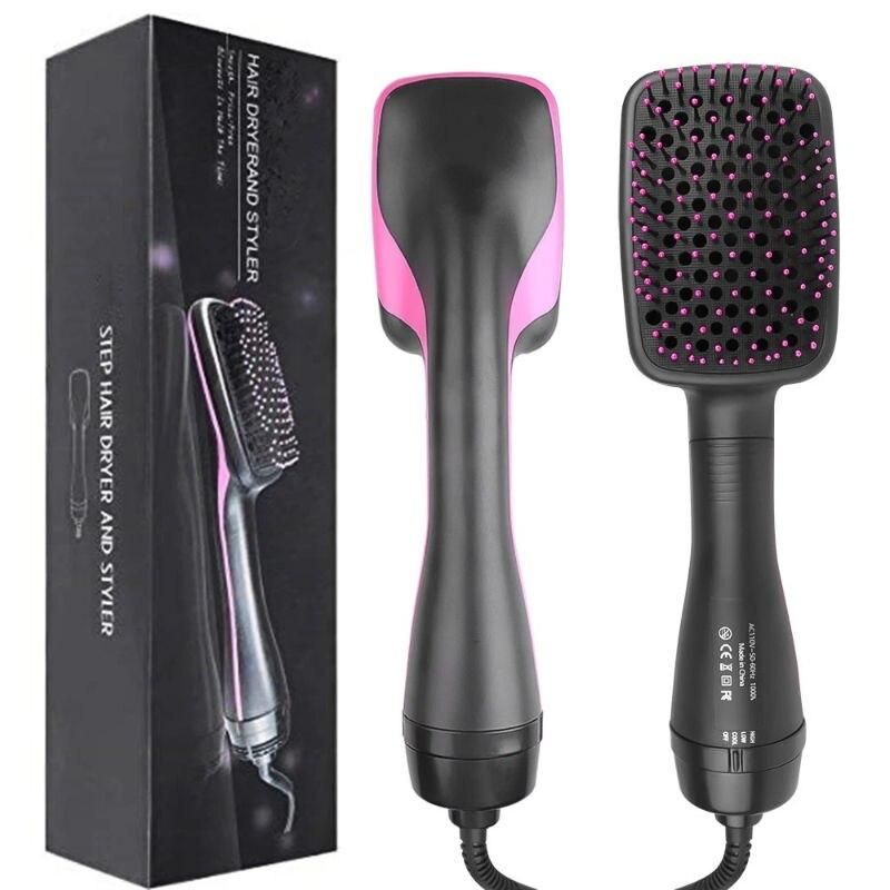 3 in 1 electric hair styler: dryer, straightener & curler combo