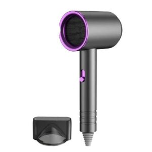 ultra quiet electric hair dryer with hydrophobic negative ion technology