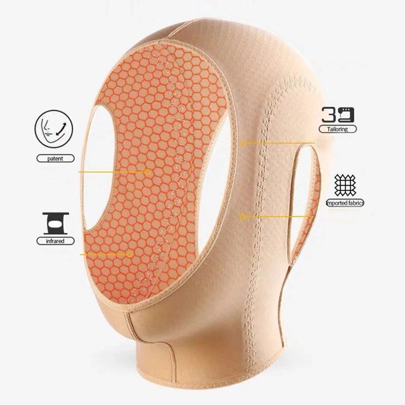 revitalizing facial slimming belt anti wrinkle chin & cheek lifting strap