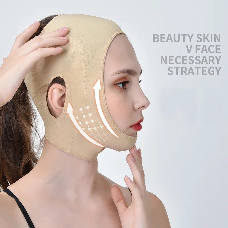 revitalizing facial slimming belt anti wrinkle chin & cheek lifting strap