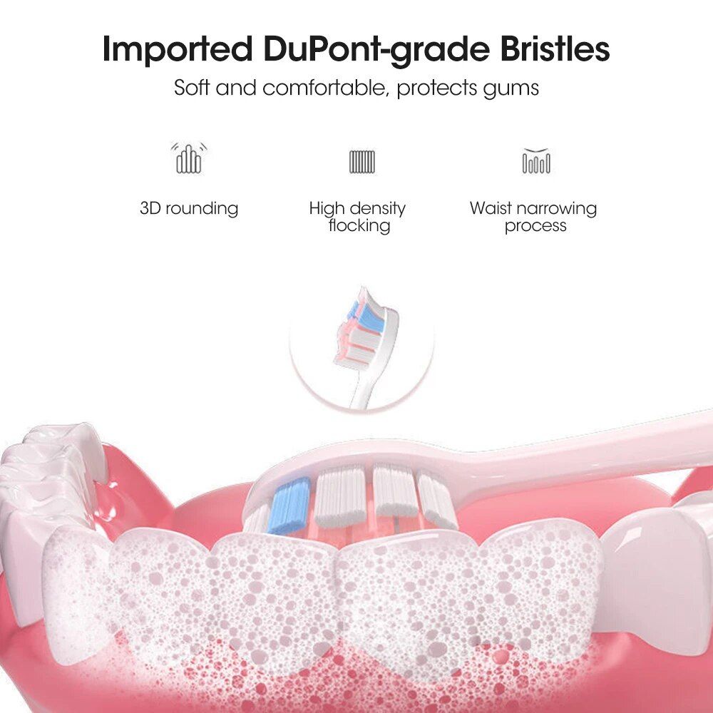 advanced sonic electric toothbrush with timer