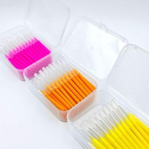 comprehensive 60 piece interdental brush set for optimal oral hygiene