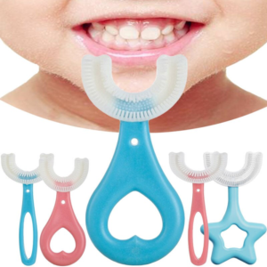 kid friendly 360° u shaped toothbrush fun & effective oral care for children