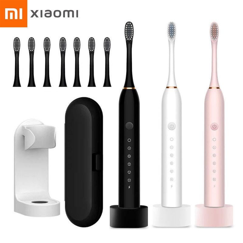 ultrasonic electric toothbrush with multi mode cleaning and waterproof design