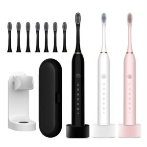 ultrasonic electric toothbrush with multi mode cleaning and waterproof design