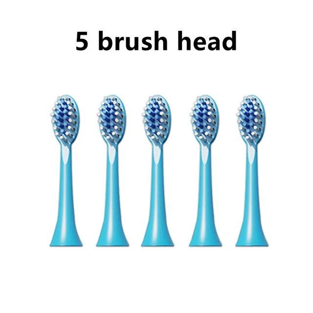 5 brush head blue