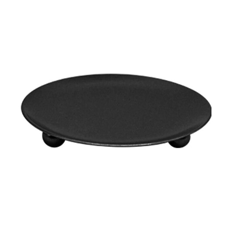 elegant iron black gold plated candle holder perfect for weddings and home decor