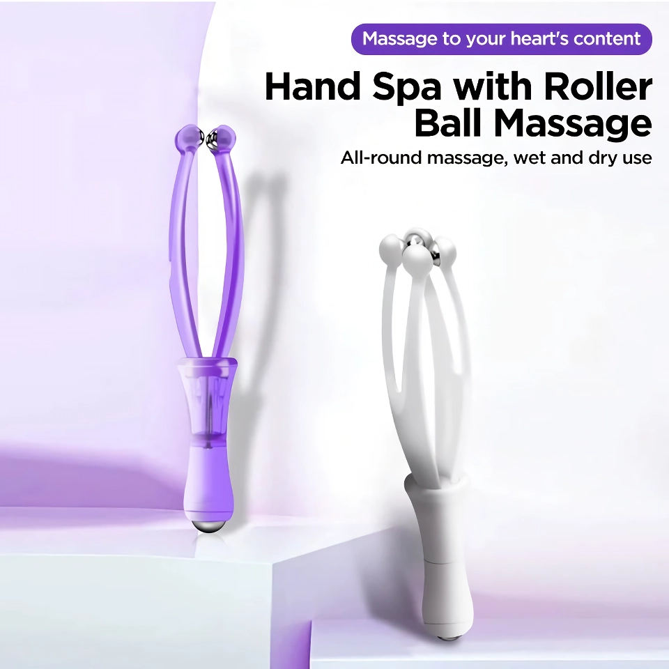 360° rolling finger massager