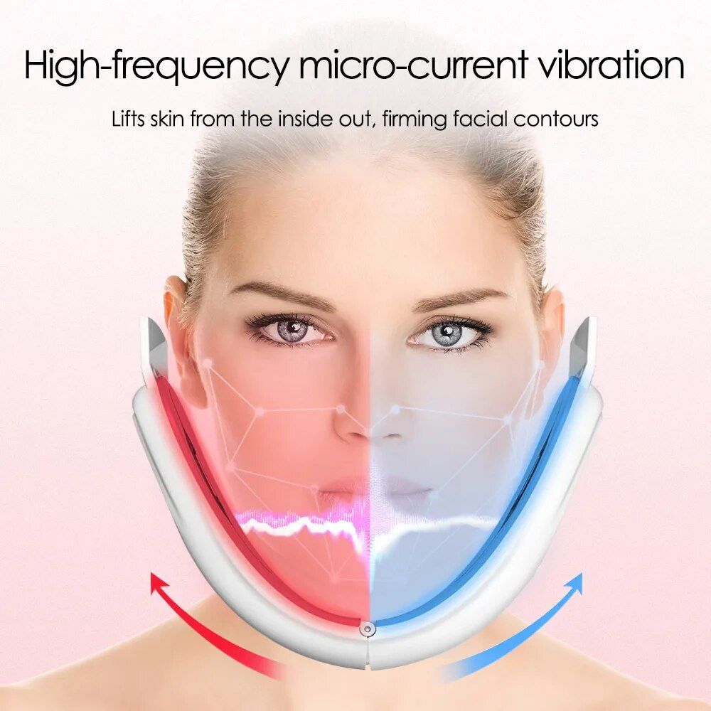 microcurrent facial massager v face shaper