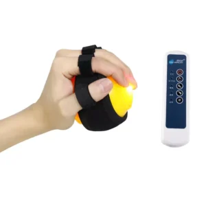 electric hand massage ball with infrared heat for stroke recovery & anti spasticity therapy