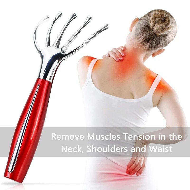 electric five finger scalp and body massager