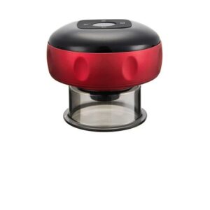 3 in 1 wireless vacuum cupping massage device with red light heating