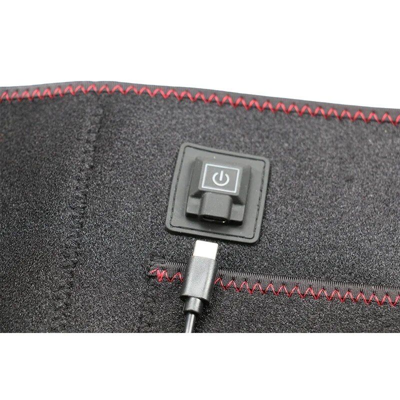 electric infrared knee heating pad with adjustable heat settings for pain relief