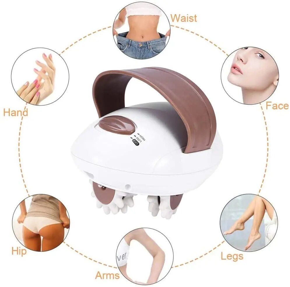 3d electric full body massager: slimming & anti cellulite roller
