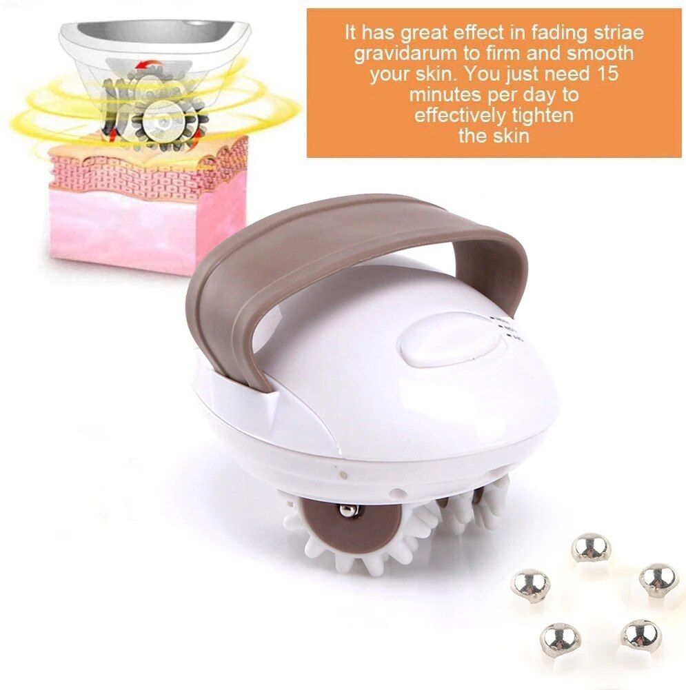 3d electric full body massager: slimming & anti cellulite roller