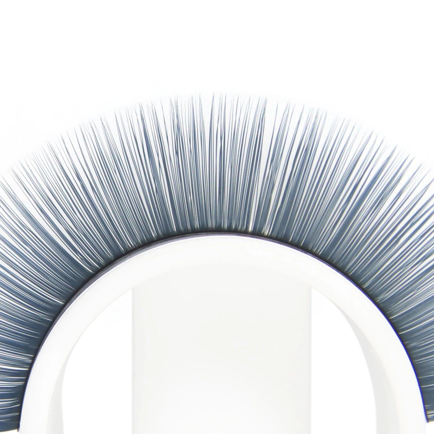 morandi grey natural long colorful individual eyelash extensions