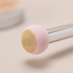latex free mushroom head makeup sponge set: perfect blend every time