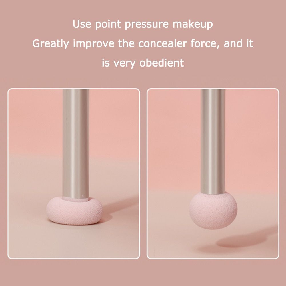 latex free mushroom head makeup sponge set: perfect blend every time