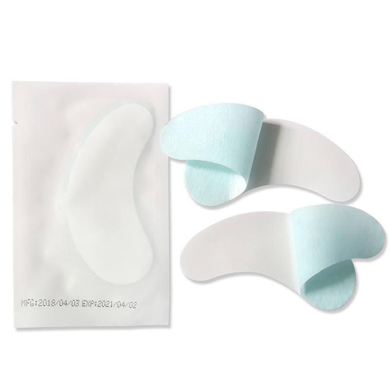 50pairs luxe hydrogel eye pads for eyelash extension – lint free, anti wrinkle gel patches