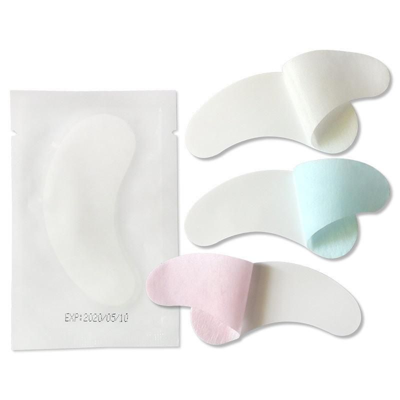 50pairs luxe hydrogel eye pads for eyelash extension – lint free, anti wrinkle gel patches