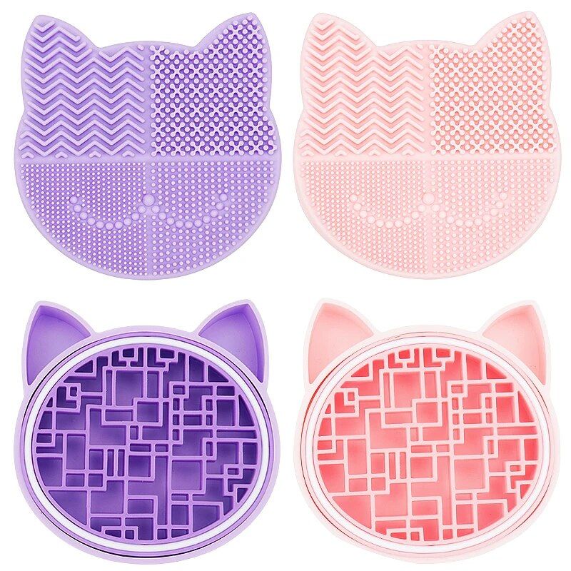 silicone makeup brush cleaner and storage box: efficient and easy brush care