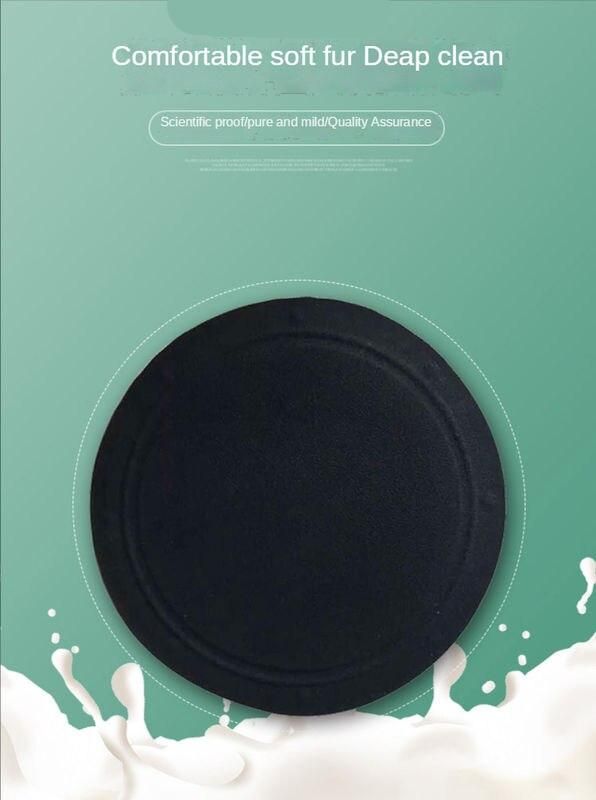 luxurious round cake rubbing towel deep cleaning & soft exfoliating back scrubber