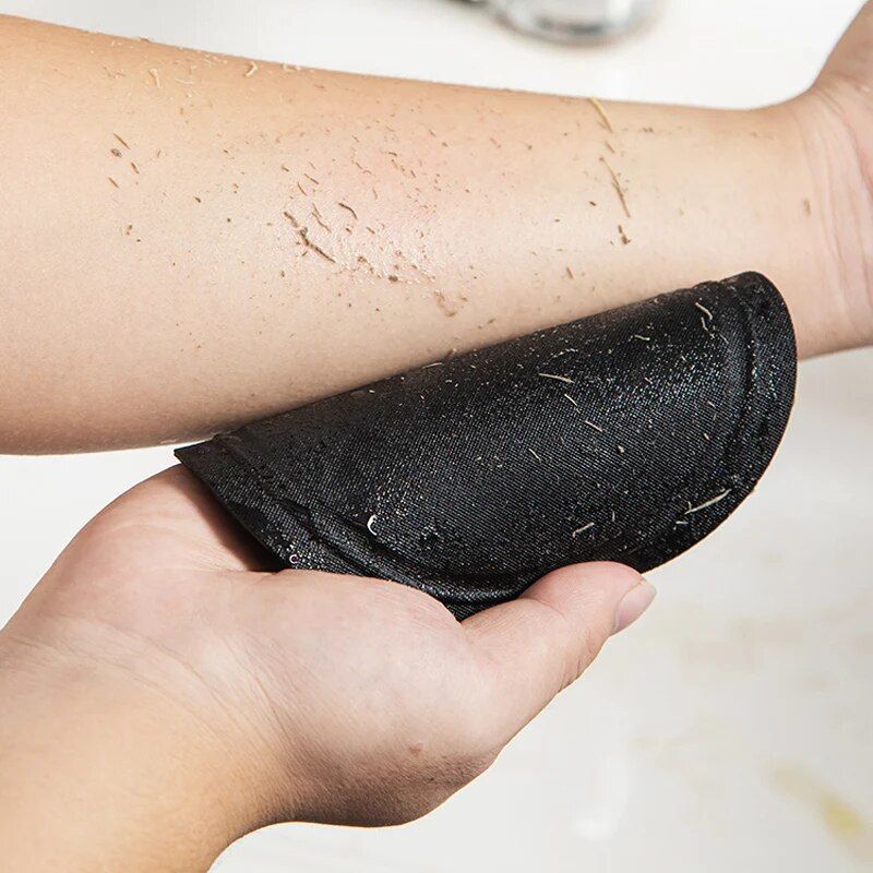 luxurious round cake rubbing towel deep cleaning & soft exfoliating back scrubber