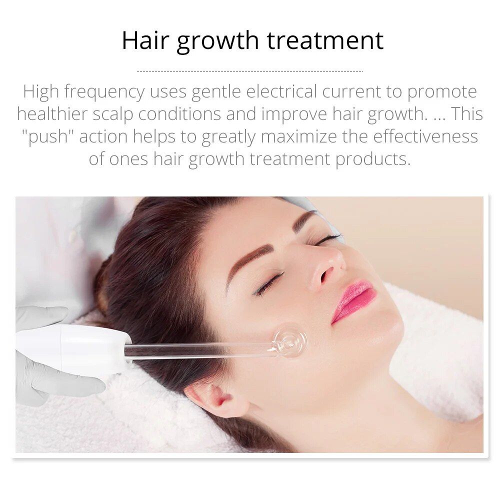 portable high frequency facial therapy wand