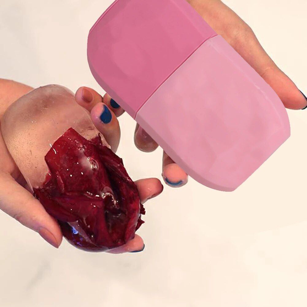 facial lifting ice cube massager tray