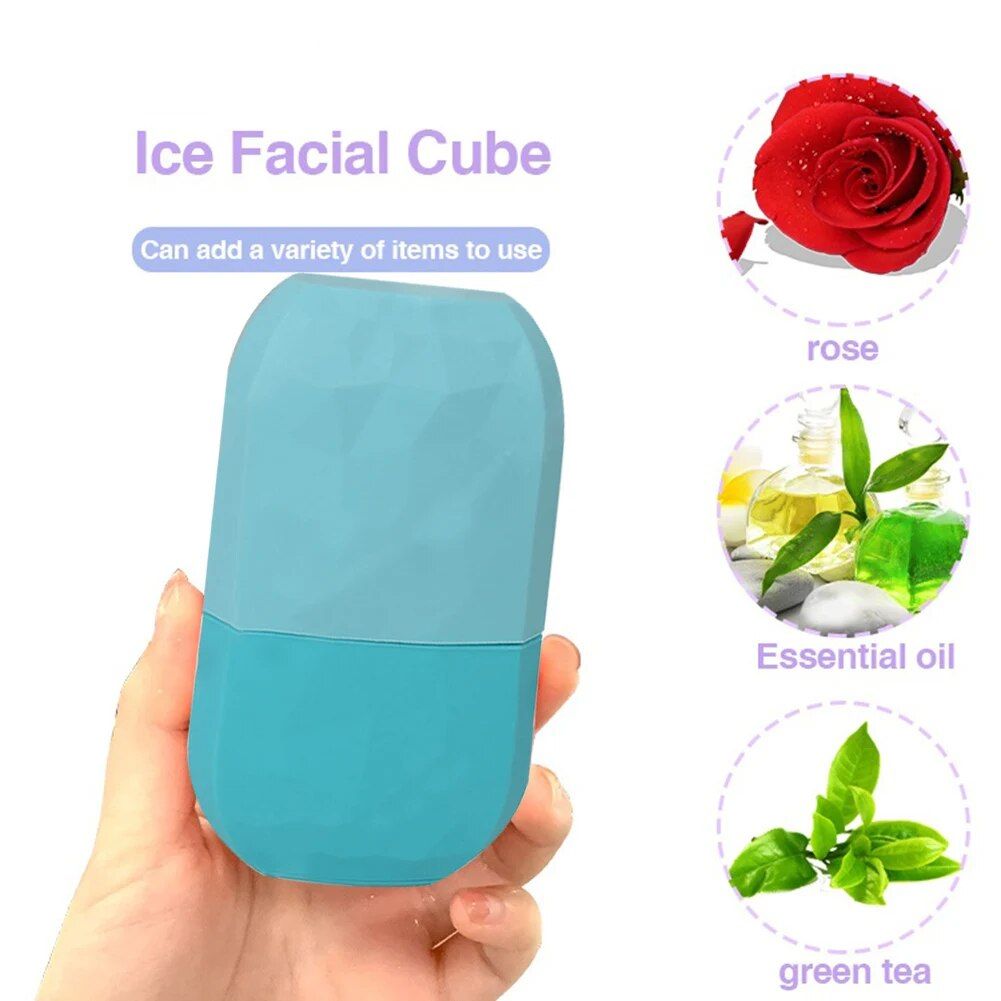 facial lifting ice cube massager tray