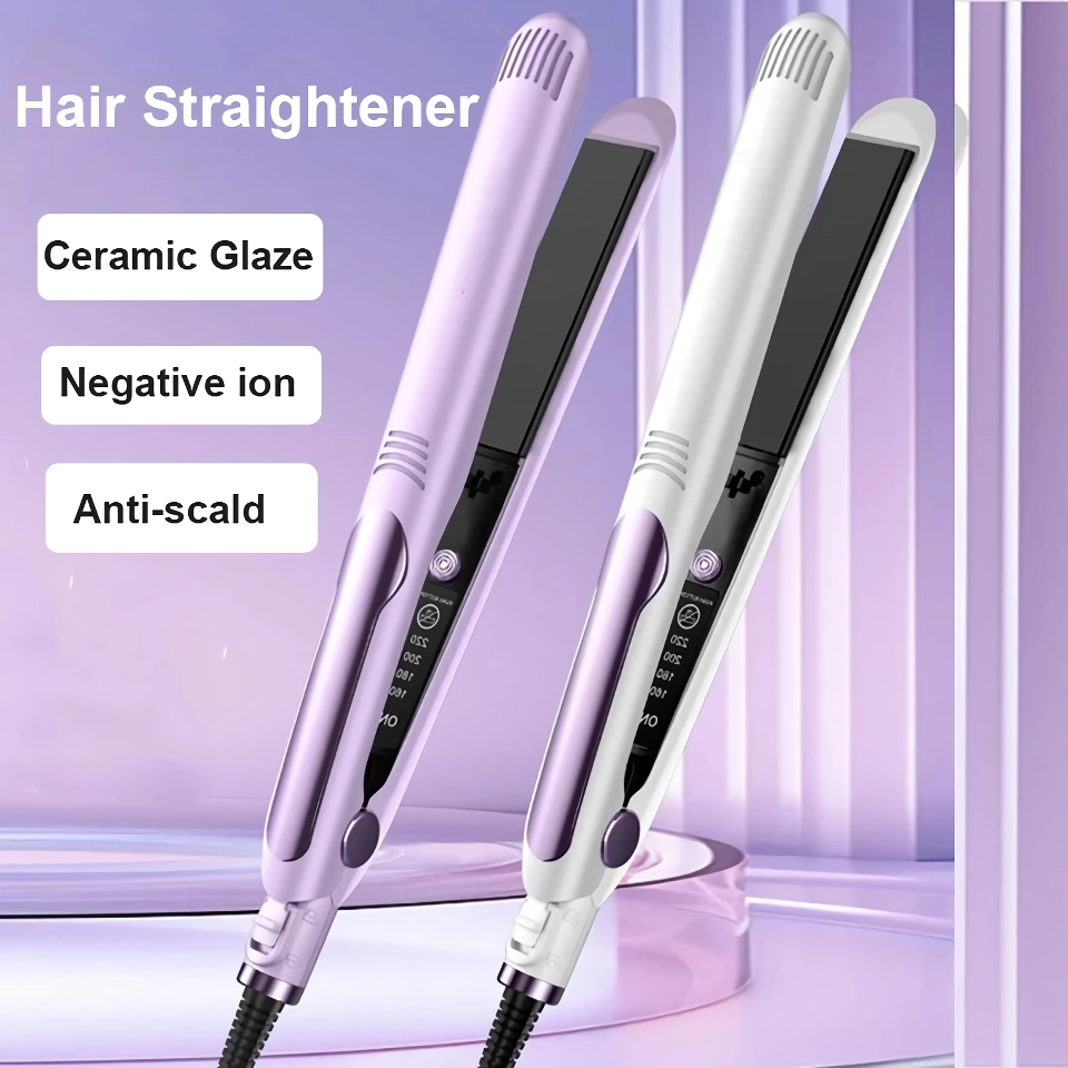 26mm ceramic glaze hair straightener and curler