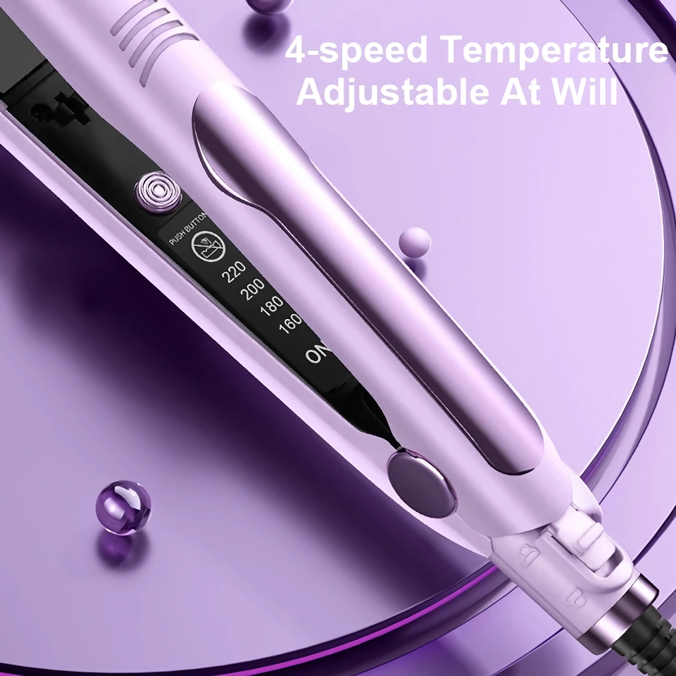 26mm ceramic glaze hair straightener and curler