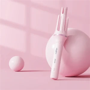 automatic hair curler with 4 temperature modes & safety features