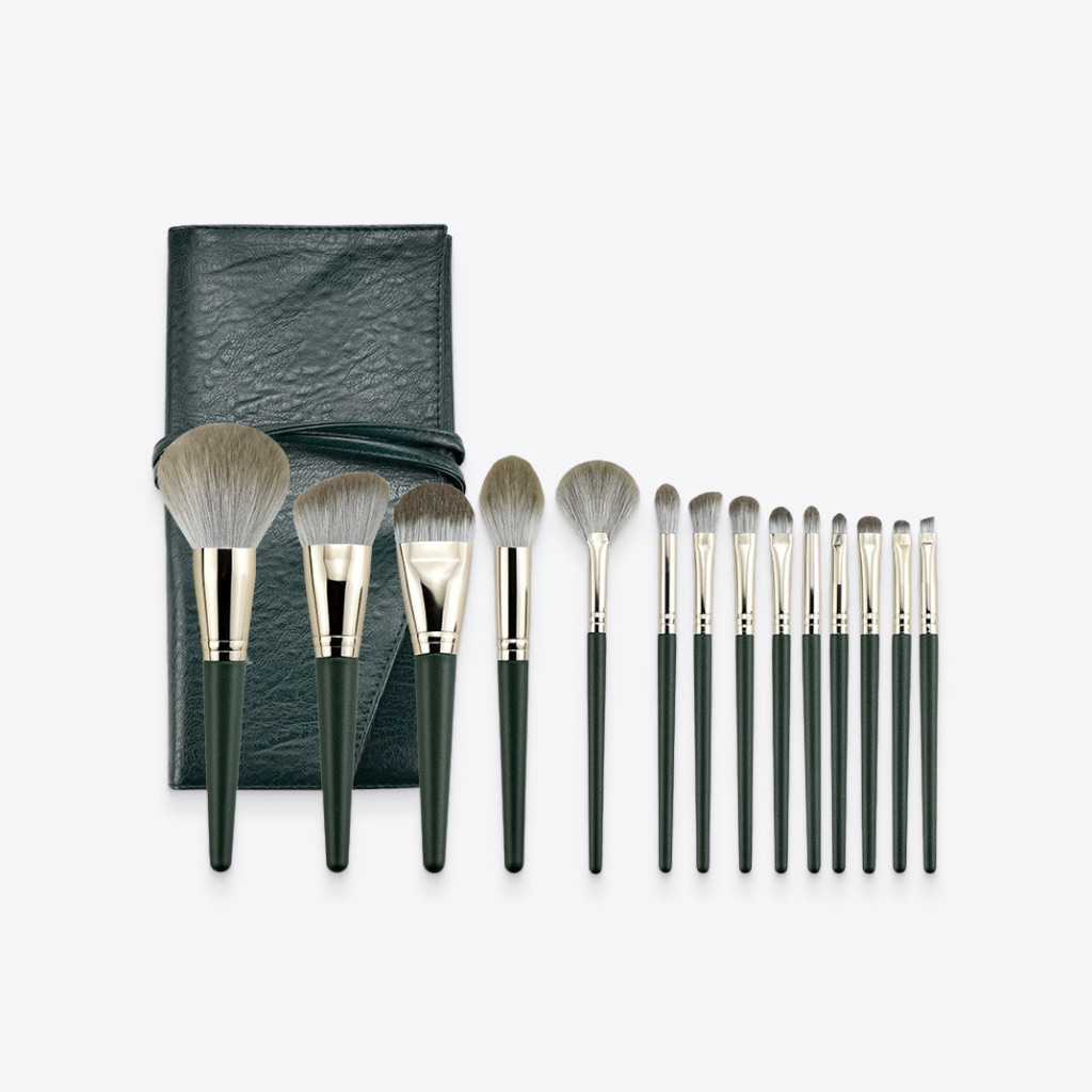 14 piece makeup brush set