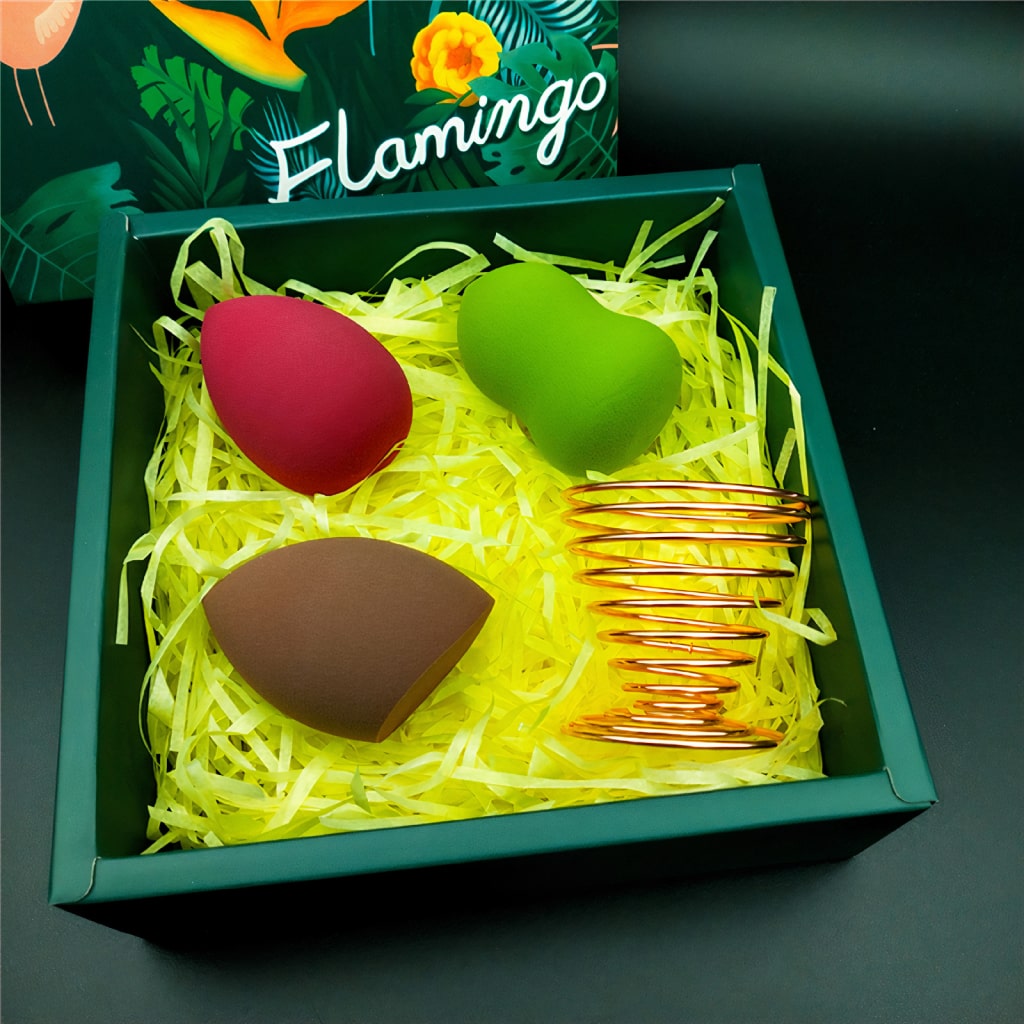 3 makeup sponges set